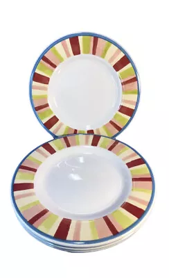 Tabletops Gallery Cherry Blossom 10-1/2” Dinner Plates SET OF FOUR • $22.39