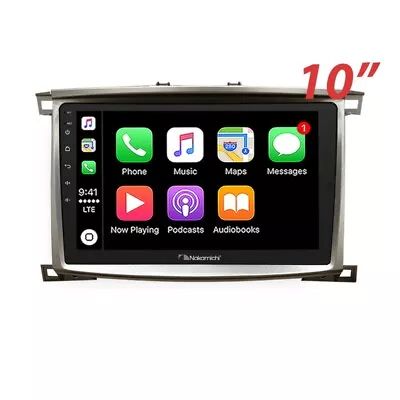 10  Wireless CarPlay Android Auto Nakamichi For Toyota Landcruiser Sahara 99-06P • $1199