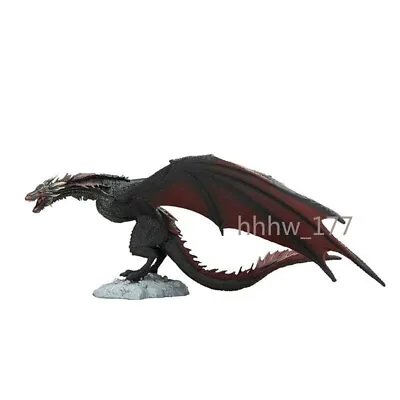Game Of Thrones Drogon Black Dragon Deluxe Mcfarlane Action Figure New Gifts Toy • $32.57
