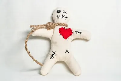 Voodoo Doll And Pins Protection Control Charm Handmade Wicca Free Inland P+P • $19.91