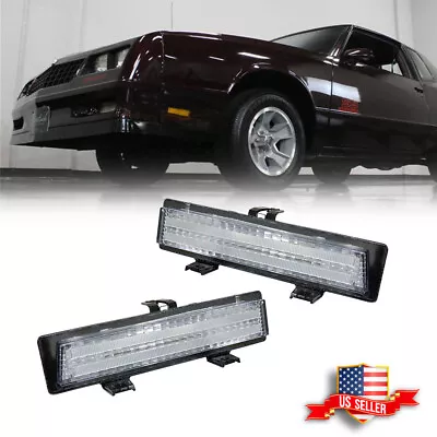 For 1981-1988 Chevy Monte Carlo SS Clear Front Bumper Turn Signal Light Assembly • $34.29