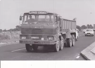 B/W PHOTO: LONDON DEMOLITION SCAMMEL ROUTEMAN 8 WHEEL TIPPER (5.5x3.5) • £1.20