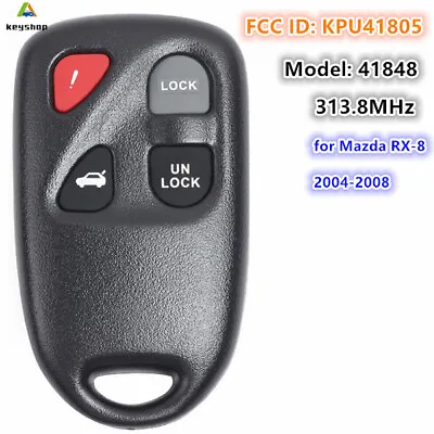 For Mazda RX-8 2004 2005 2006 2007 2008 Remote Key Fob KPU41805 Model#41848 • $16.16