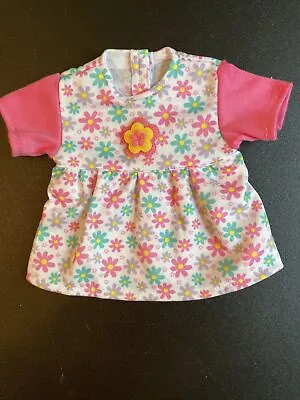 $6 • Buy 15” 16” Inch Doll Clothes For Baby Alive Pink Flowered Dress