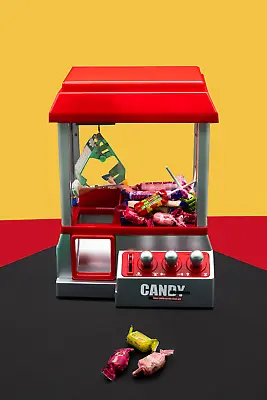Candy Grabber Machine Arcade Game Kid's Toys Sweets Christmas Gift Crane Xmas • £32.99