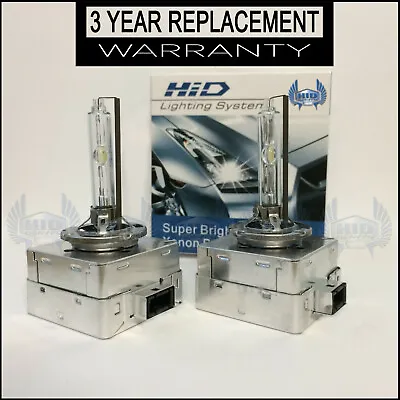 NEW OEM Set D1S Xenon HID Bulbs 5500k 6500k HIGH QUALITY WITH 3 YEAR WARRANTY • $32.50