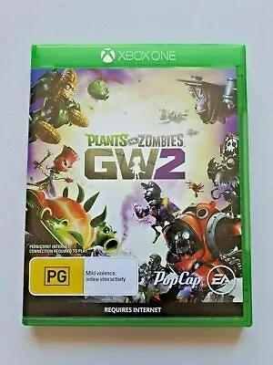 Mint Disc Xbox One Plants Vs Zombies Garden Warfare 2 II  - Free Postage • $17.52