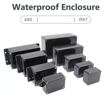 ABS Plastic Junction Box Waterproof Electronic Project Case  Housing • $7.04