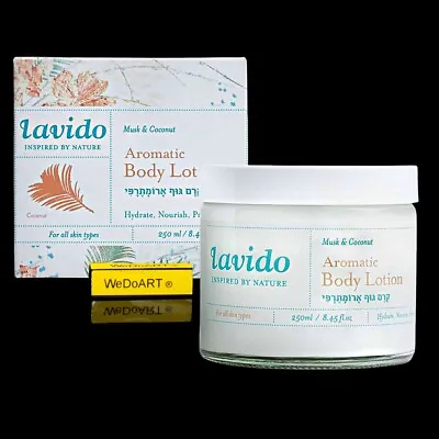 Lavido Aromatic Body Lotion - Musk & Coconut Shea Butter And Jojoba 250 Ml • $48.90