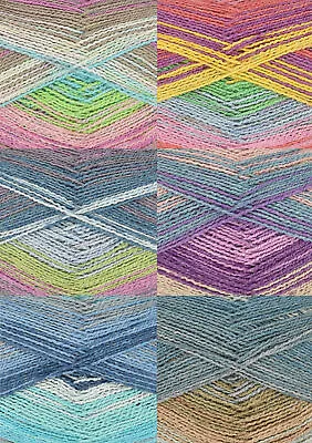 Summer King Cole 4ply Yarn & Free Knitting Pattern 3 X 100g Ball Knitting Wool • £19.40