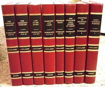 Complete 8 Vol  An Exposition Of Ephesians  Series D Martyn Lloyd-Jones Hbk T • $404.99