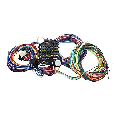 65-73 Ford Mustang 21 Circuit Universal Wiring Harness Wire Kit XL WIRES  • $129.99