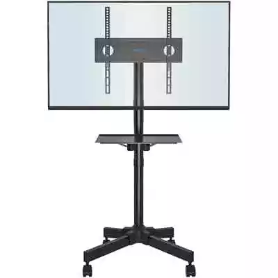 BONTEC Mobile TV Rolling Cart For 23-60 Inch LED LCD Flat Curved Panel Screen TV • $54.99