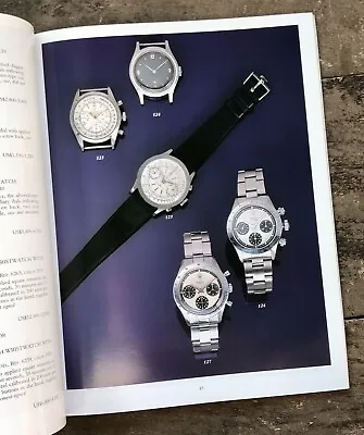 £69 • Buy CHRISTIE'S 1998 Catalogue Important Watches Patek Rolex Audemars Breitling /