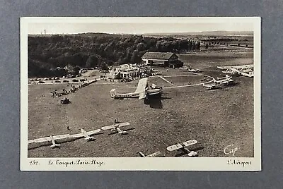 Imperial Airways Handley Page Hp.42 & Others Le Touquet Airport Airline Postcard • £59.95