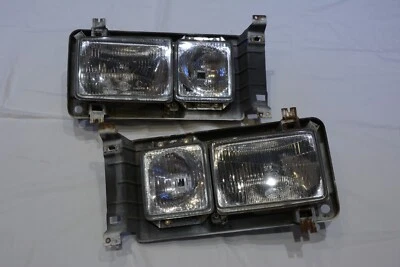 $480 • Buy Volkswagen VW Type 2 T25 T3 Transporter Vanagon Bus Square Headlights Set Hella