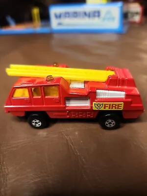 NEAR MINT Vintage Matchbox 1975 Fire Truck BLAZE BUSTER Superfast No.22 Lesney  • $10