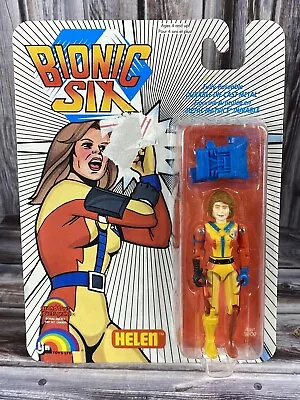 80's LJN Bionic Six - Helen (#3) - New On Card - 100% Complete  • $40.84