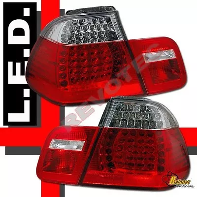 1999 2000 2001 BMW E46 330i 328i 325i 323i 4Dr Sedan LED Tail Lights 1 Pair • $173