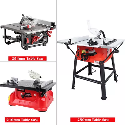 Excel Electric Portable Compact Bench Table Saw Legstand Side Extensions 240V • £188