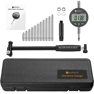 Neoteck Dial Bore Gauge 2 -6 /0.0005  For Deep Engine Cylinder Measuring Tool • $54.65