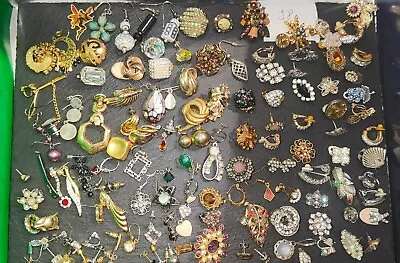 £9.99 • Buy J8 Big Bundle Costume Jewellery Vintage Retro Job Lot Resale Wear Craf Mix