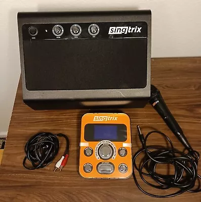  Singtrix Portable Karaoke Machine System Effects Missing Power Cord • $78