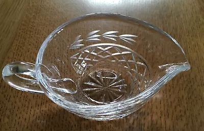 Waterford Crystal Glandore Sauce Boat Gravy Condiment Salad Dressing Dish • $29.69