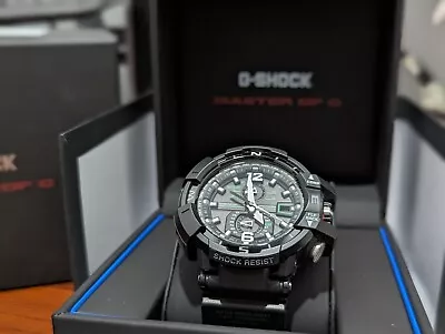 Casio G-Shock GW-A1100-1A3JF Gravity Master Saphire Solar Tripple G Resist Watch • $430