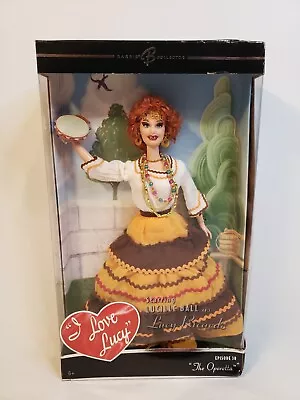 I Love Lucy Barbie Doll Ep. 38 The Operetta 2005 Mattel G8057 Nrfb  • $17.95