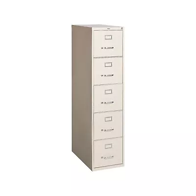 MyOfficeInnovations Commercial 5 Drawer Vertical File Cabinet Putty Letter • $339.42