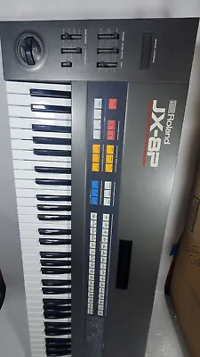 Vintage Roland JX-8P Synthesizer With Hard Case - In Nice Shape! TESTED • $725