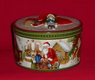 Villeroy & Boch CHRISTMAS TOYS Box Lidded Trinket Cookies Candy Gift Collectible • $99.99