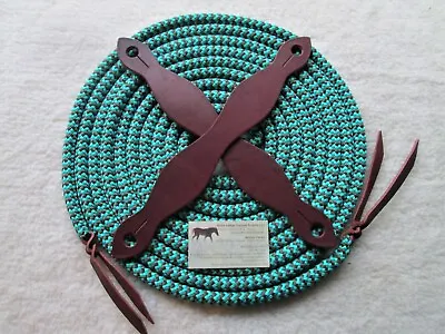 22' Mecate Reins W Or W/o Slobber Straps!   Choose From 10 Colors! USA • $79.99