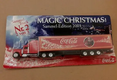 Coca Cola Coke Santa Father Christmas Truck Lorry Holidays Are Coming Sammel 03 • £24.99