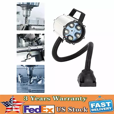 LED Work Light Flexible Gooseneck Lathe Milling CNC Machine  Workbench Lamp • $36.10