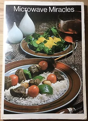 Microwave Miracles (1979) Cook Book From Sears Vintage Ephemera  • $14.99