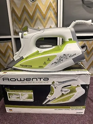 £45 • Buy Rowenta DW9210 Steam Iron - Green/White