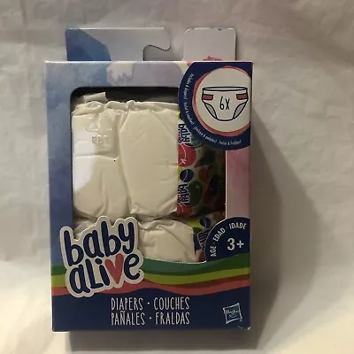 Baby Alive Refill Diapers 6 Pack Slight Box Damage • $21.37