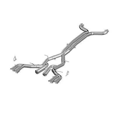 MBR P S7033AL 3  Race Dual CatBack Exhaust For 16-21 Chevy Camaro SS/ZL1 V8 6.2L • $794.99