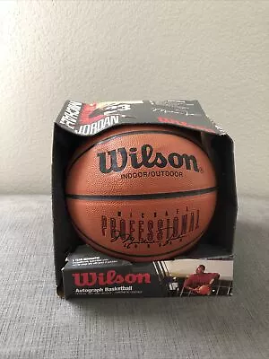 Michael Jordan Wilson Autograph Professional Basketball New In Box From The 90s • $75