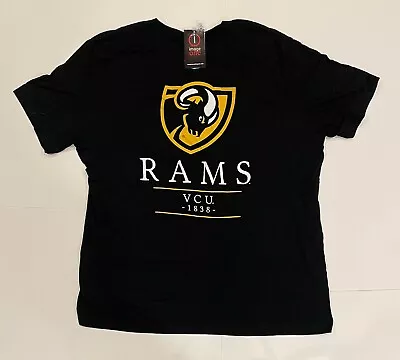 Image One Virginia Commonwealth University Rams Shirt 2XL Black Brand New • $14.99