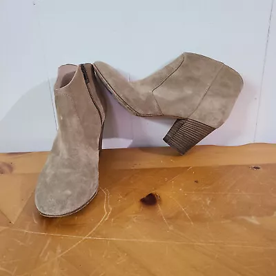 Vero Cuoio Womens Ankle Boots Club Monaco Size 40 1/2 Made In Italy • $35.99