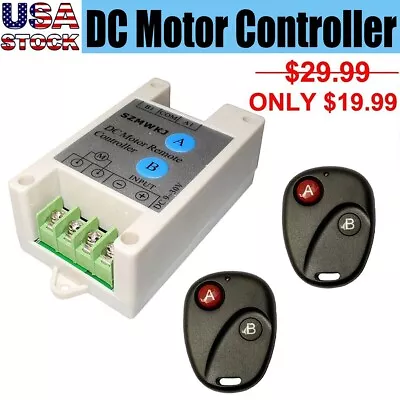 Switchable DC Motor Linear Actuator Wireless Remote Forward Reverse Controller • $18.99