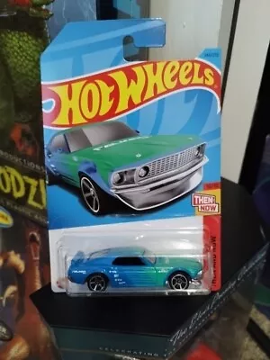 Hot Wheels 2023 Then And Now 69 Ford Mustang Boss 302 Falken Tires • $19.99