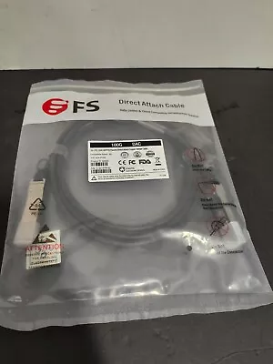 Fs Q28-pc02 100g Qsfp28 Dac 2m • $14.99