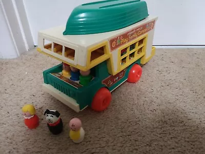 1972 Vintage Fisher Price Little People Camper Van #944 +  Baby And Nursery  • £20