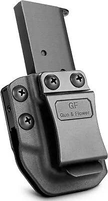 IWB/OWB Magazine Holster Fit: 9mm/.40 Single StackGlock 43 Glock 19 19X 17 26 • $17.99