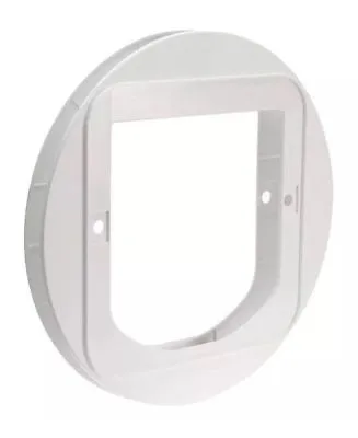 £14.15 • Buy SureFlap Cat Flap Mounting Adaptor White - Suitable For Glass Doors, Walls Etc.