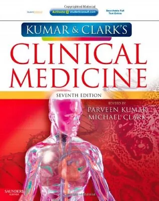 Kumar And Clark's Clinical Medicine By Michael L. Clark Paperback Book The Cheap • £5.49